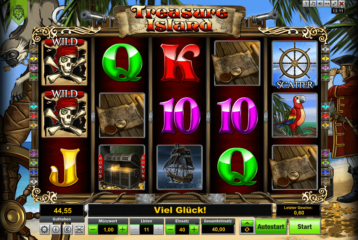 Treasure Island Online Mobile Casino - brownlot